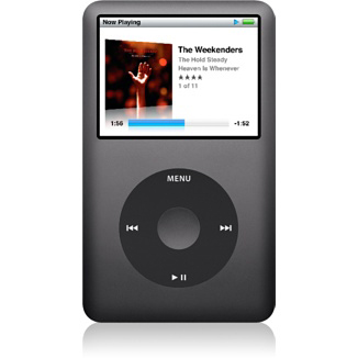 Apple iPod Classic 160GB Silver - MC297LL/A